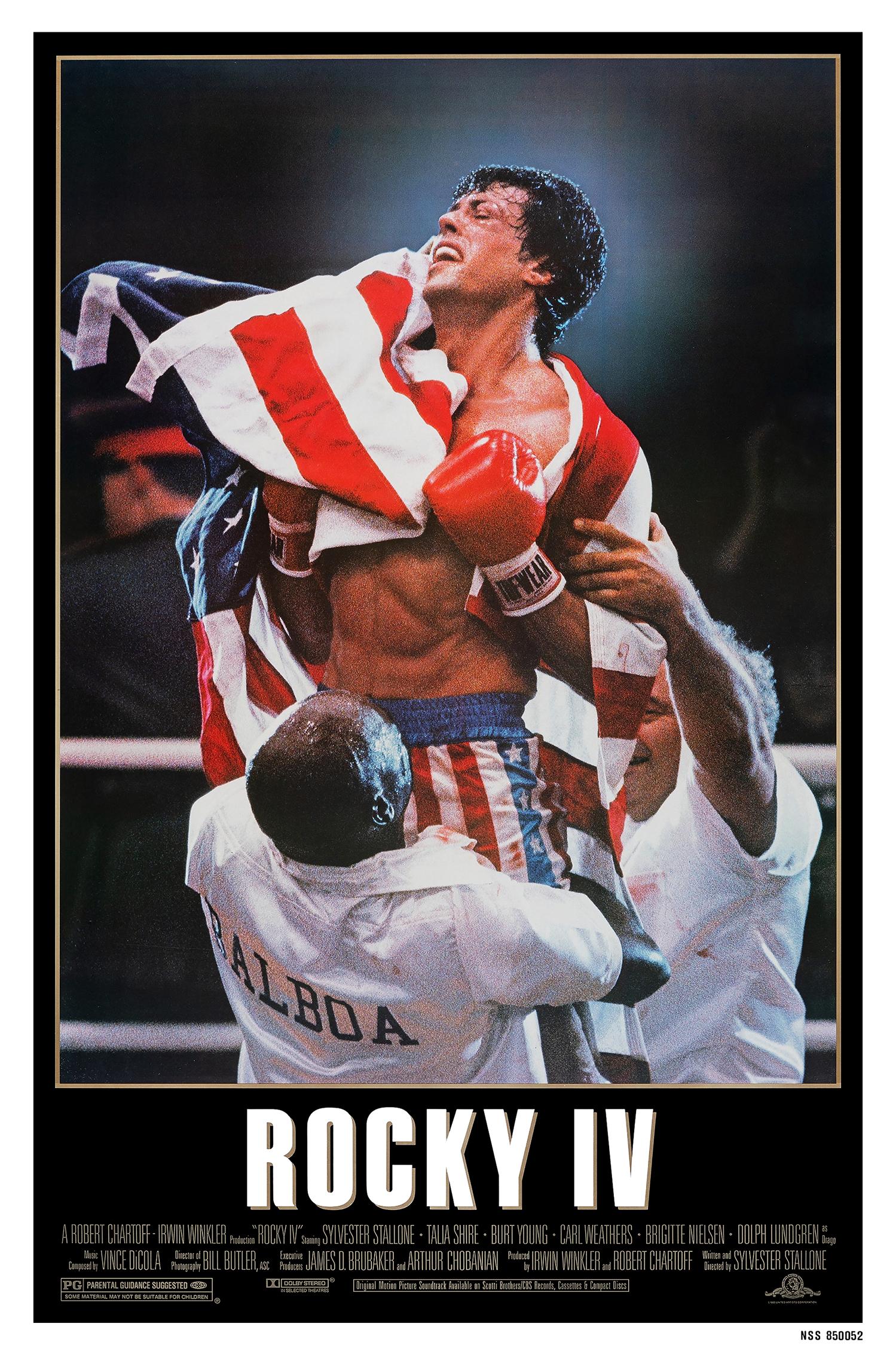 Rocky IV movie poster